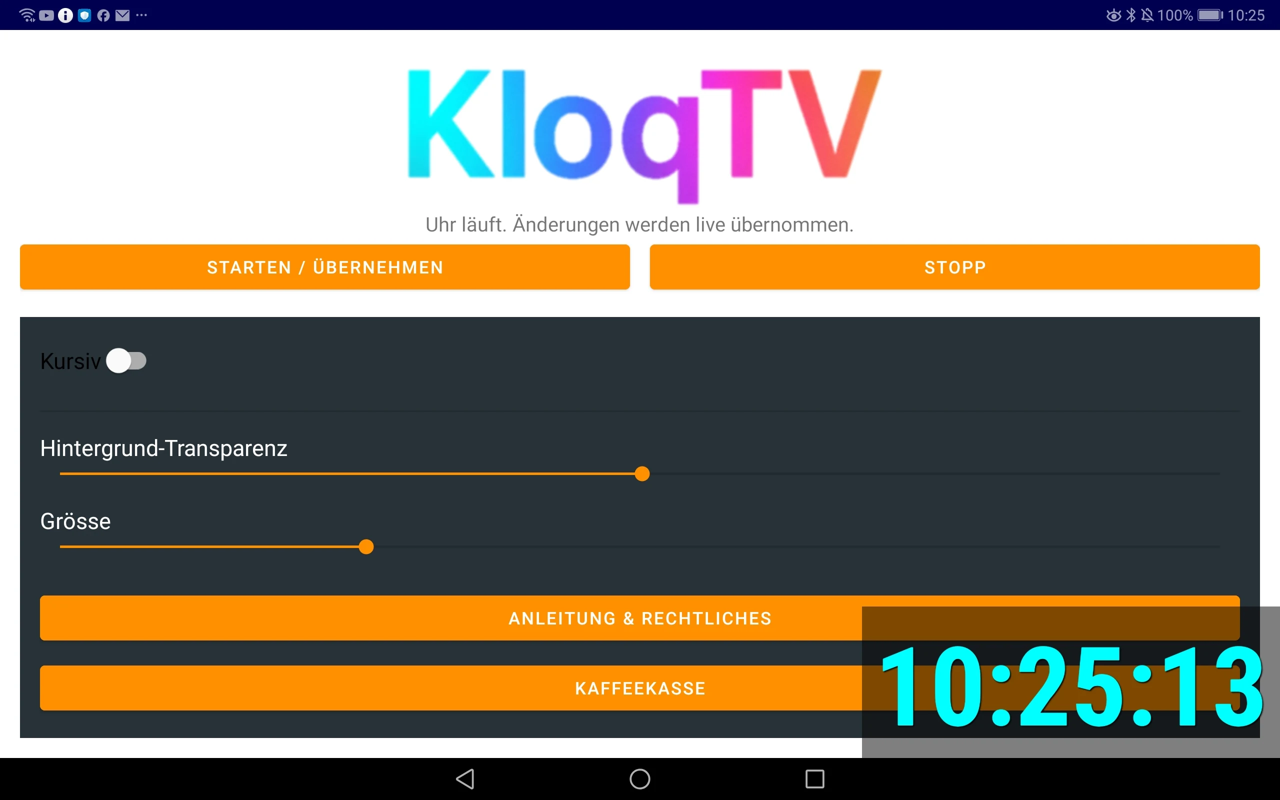 KloqTV screenshot